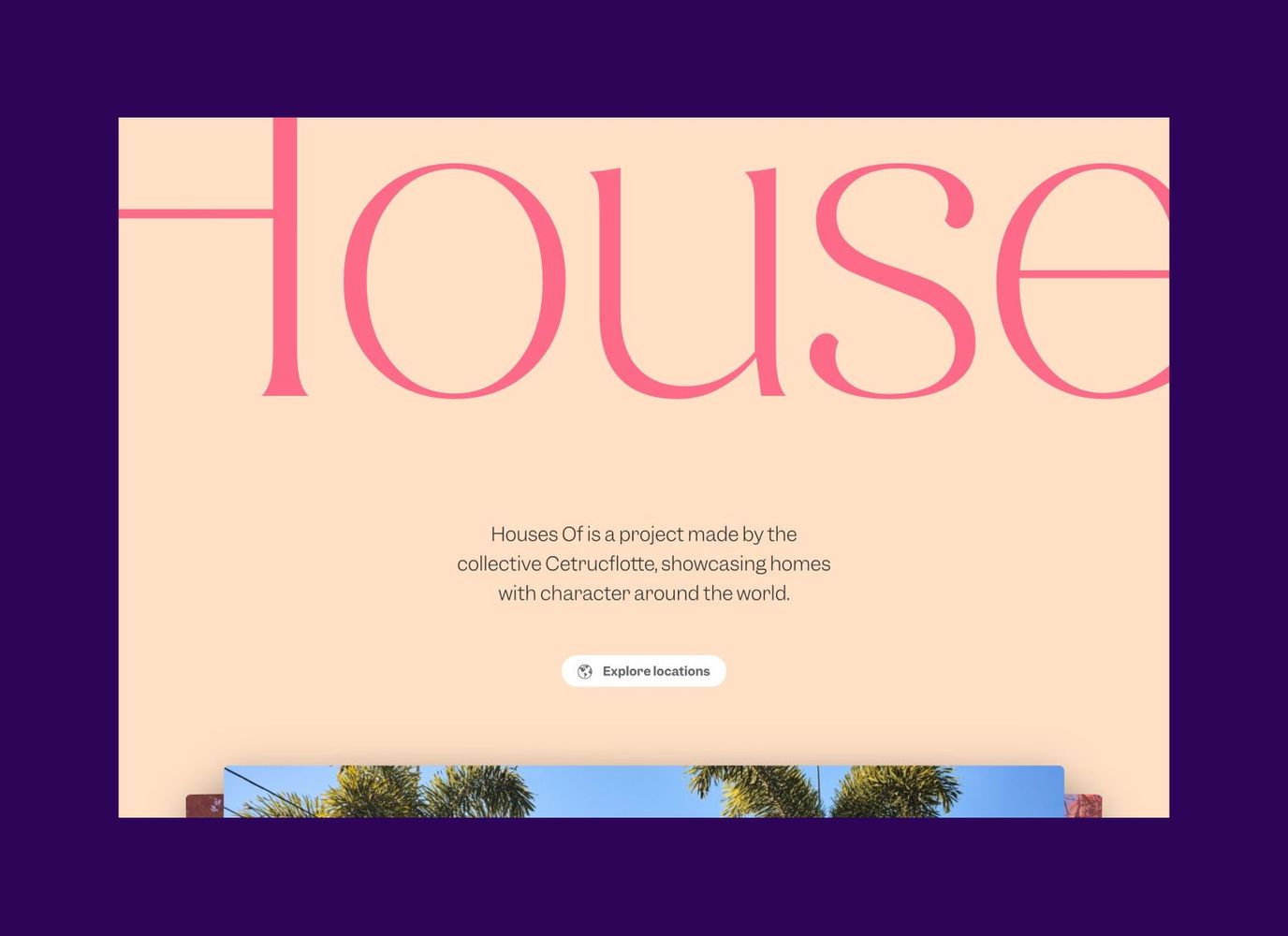 Housesof Homepage